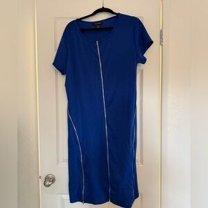 ASHLEY STEWART ZIPPER DRESS